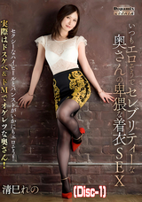 モザイク破壊 【破壊】いつもエロそうでセレブリティーな奥さんの卑猥な着衣SEX 清巳れの (Disc-1)